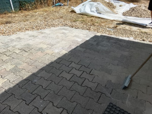Photo de galerie - Terrasse un pavé fini