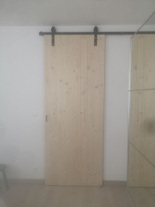 Photo de galerie - Fabrication de porte coulissante 