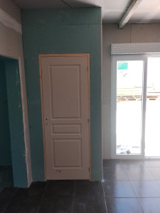 Photo de galerie - Création d'une cloison ( placard ) 