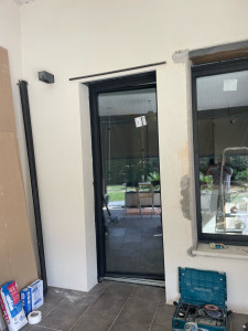 Photo de galerie - Montage porte vitre