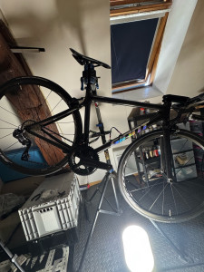 Photo de galerie - Montagr complet TCR GIANT avec une transmission SHIMANO Di2 Ultegra 12v