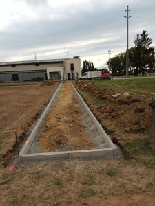 Photo de galerie - Bordure béton 
