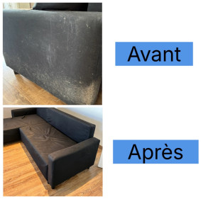 Photo de galerie - Nettoyage canapé 