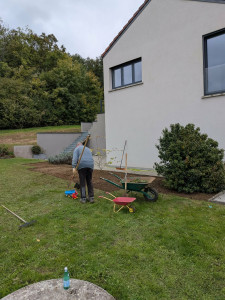 Photo de galerie - Création d'une zone à arborer 