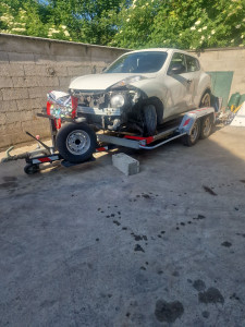 Photo de galerie - Location remorque porte voiture 