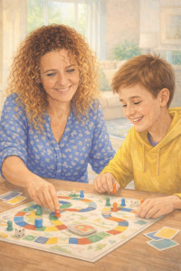 Photo de galerie - Accompagnement de 6 à 15 ans sur des besoins ponctuels pendant le temps scolaire lors de situations particulières. Jeux, travail sur le projet pro, sorties, projet de bien-être.   