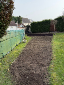 Photo de galerie - Création potager 
