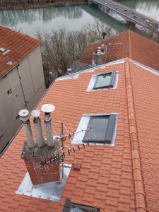 Photo de galerie - Couverture /velux / zinguerie 