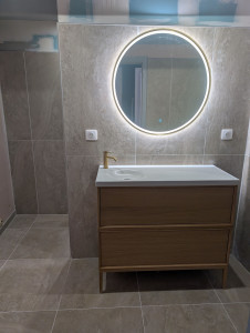 Photo de galerie - Rénovation d'une salle de douche 