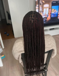 Photo de galerie - Braids avec rajout de mèches 