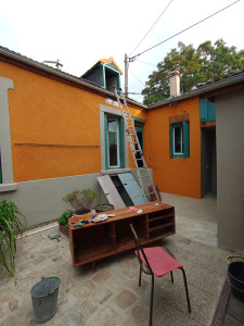 Photo de galerie - Peinture - Tapisserie