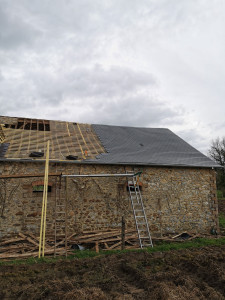 Photo de galerie - Couverture d une grange 