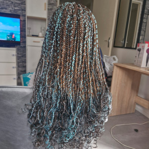 Photo de galerie - Cette photo est une de mes prestations en coiffure afro