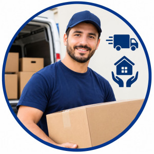 Photo de galerie - Aide à la manutention : port de cartons, chargement et déchargement, déplacement de meubles et aide au rangement. Travail sérieux et soigné.