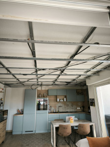Photo de galerie - Realisation d un faut plafond 