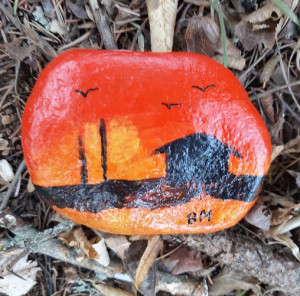 Photo de galerie - Peinture sur galets