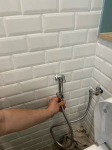 Photo de galerie - Douchette dans les toilettes