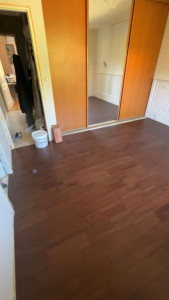 Photo de galerie - Parquet acajou à coller 