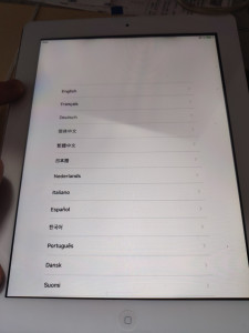 Photo de galerie - Essaie d'un écran apple