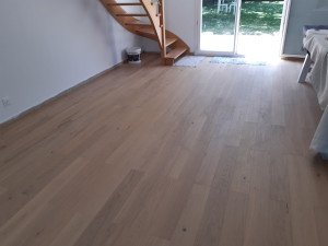 Photo de galerie - Pose de parquet - Revêtement de sol