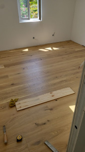 Photo de galerie - Pose de parquet - Revêtement de sol