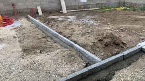 Photo de galerie - Pose de bordure