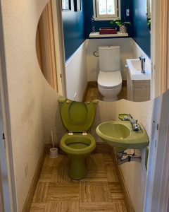 Photo de galerie - Petit rafraîchissement toilette !!!