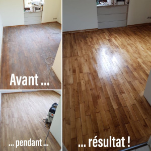 Photo de galerie - Pose de parquet - Revêtement de sol