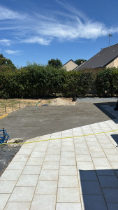 Photo de galerie - Dalle béton fibré