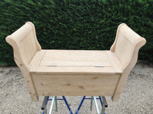 Photo de galerie - Sablage banc