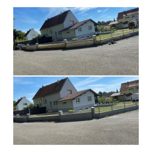 Photo de galerie - Peinture, mur et barrière