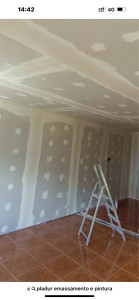 Photo de galerie - Application de placoplâtre, d'emmassage et de peinture