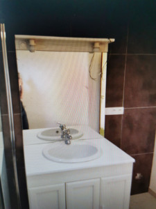 Photo de galerie - Rénovation salle de bain,douche a l'italienne
travaux urgent et autres 