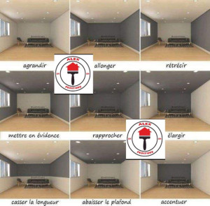 Photo de galerie - Voilà Plusieurs Modèles, Pour Rapprocher, Accentuer, Casser La Longueur, Agrandir Vos Pièces ( Alex Peinture )

