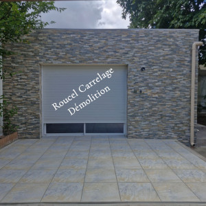 Photo de galerie - Pose parements et carrelage 45×45