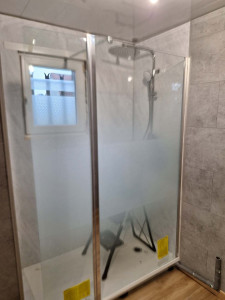 Photo de galerie - Fin du chantier rénovation de salle de bain complet 