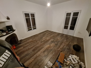 Photo de galerie - Pose de parquet - Revêtement de sol