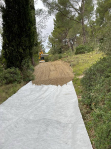Photo de galerie - Création d’un chemin d’accès