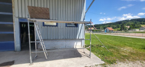 Photo de galerie - A louer, échafaudage de maçon 