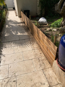 Photo de galerie - Création d’un enclos pour tortues