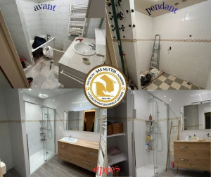Photo de galerie - Réfection salle de bain