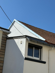 Photo de galerie - Pose de rive en zingue