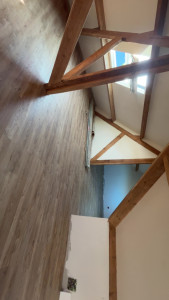 Photo de galerie - Pose de parquet 