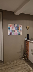 Photo de galerie - Peinture realisée sur un mur intérieur 