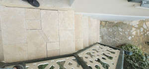 Photo de galerie - Carrelage escalier extérieur