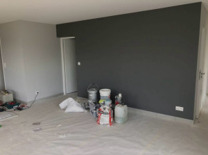 Photo de galerie - Mise en peinture d’un intérieur