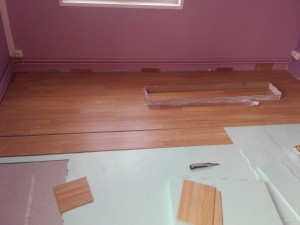 Photo de galerie - Pose de parquet 