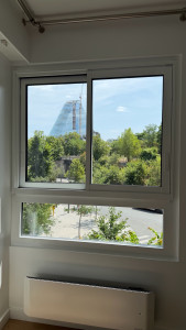 Photo de galerie - Pose d’une fenêtre en dépose totale sur Paris