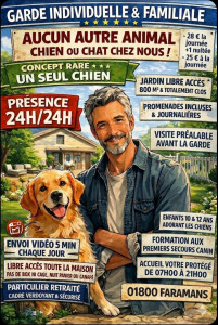 Photo de galerie - L'exclusivité d'une garde individuelle 