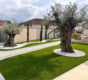 Photo de galerie - Aménagement d’un jardin Méditerranéen